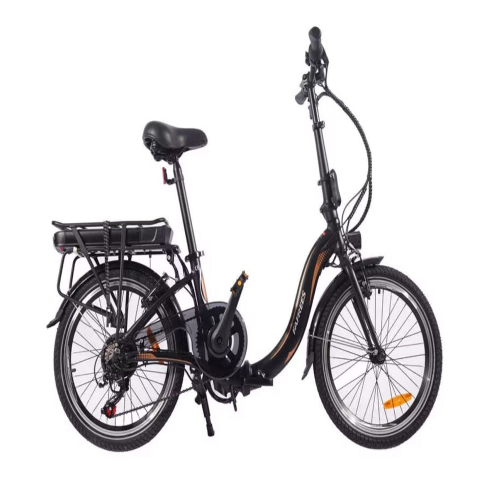 Vélo Électrique FAFREES 20F054 | 250W Moteur 360WH Batterie Freins à Disque - Noir