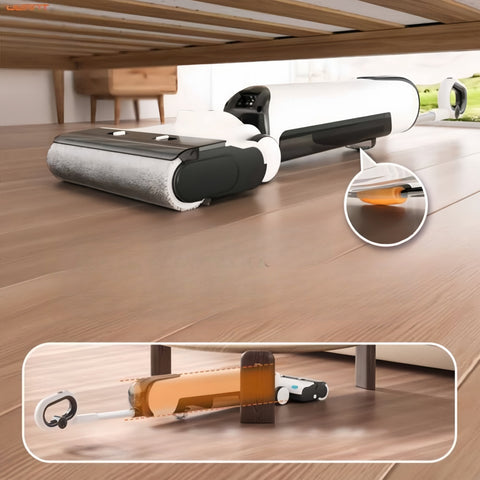 Uwant D100 Aspirateur à Main - 230W de puissance 17000Pa d'aspiration 74dB de bruit batterie 2500mAh - Blanc