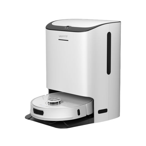 Uwant U200 Pro Robot Aspirateur - 7200Pa d'aspiration batterie 6400mAh 55dB de bruit - Blanc