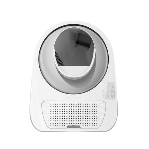 Bac à litière pour chat Catlink Luxury pro-X - capacité de 57L capacité des toilettes 13L durée 21 jours connexion wifi - Blanc