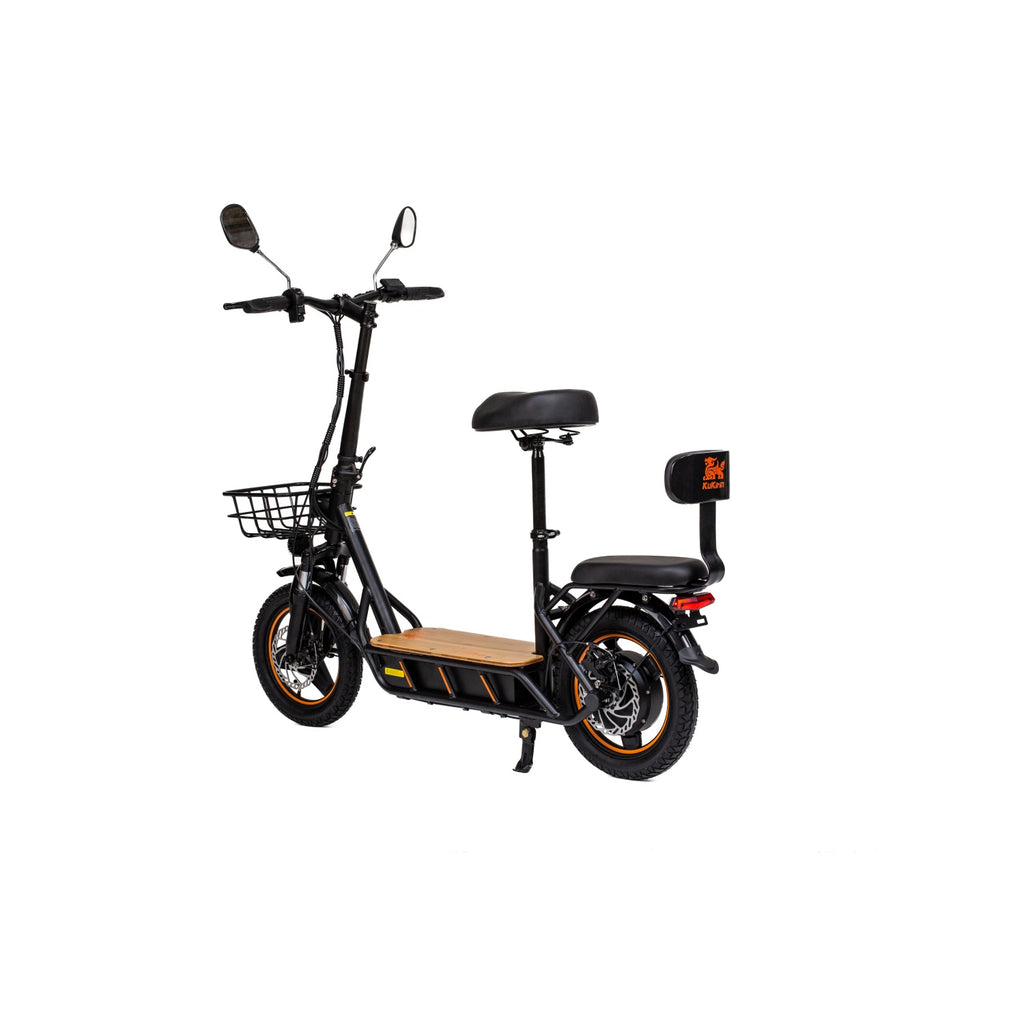 Trottinette Électrique Kukirin C1 Pro 26AH - Moteur 500W Batterie 48V 26AH Autonomie 100KM Freins à Disque - Noir