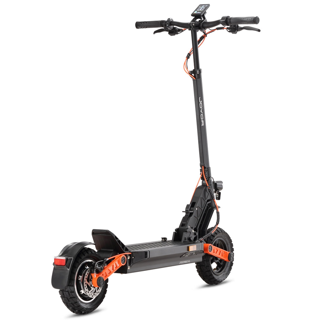Trottinette Électrique JOYOR S5 PRO Avec Certificat ABE - 500W Moteur Batterie 48V26AH Autonomie 55KM Freins à Disque - Noir