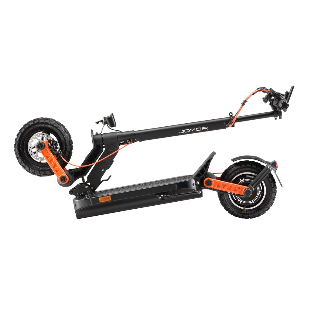 JOYOR S5 PRO ABE Certified Pliable Trottinette électrique - Moteur 500W Batterie 48V26AH Pneus de 10 Pouces - Noir