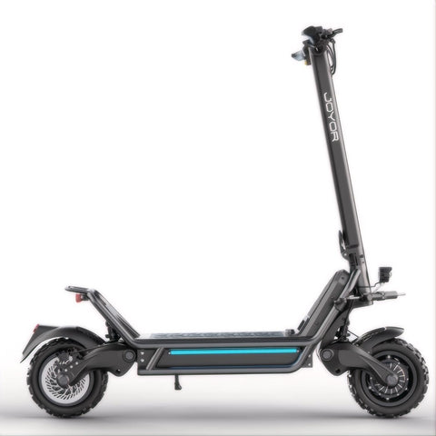 Trottinette Électrique JOYOR E8-S - Moteurs 1600W* 2 Batterie 72V31.5AH Autonomie 100KM Freins à Disque - Noir