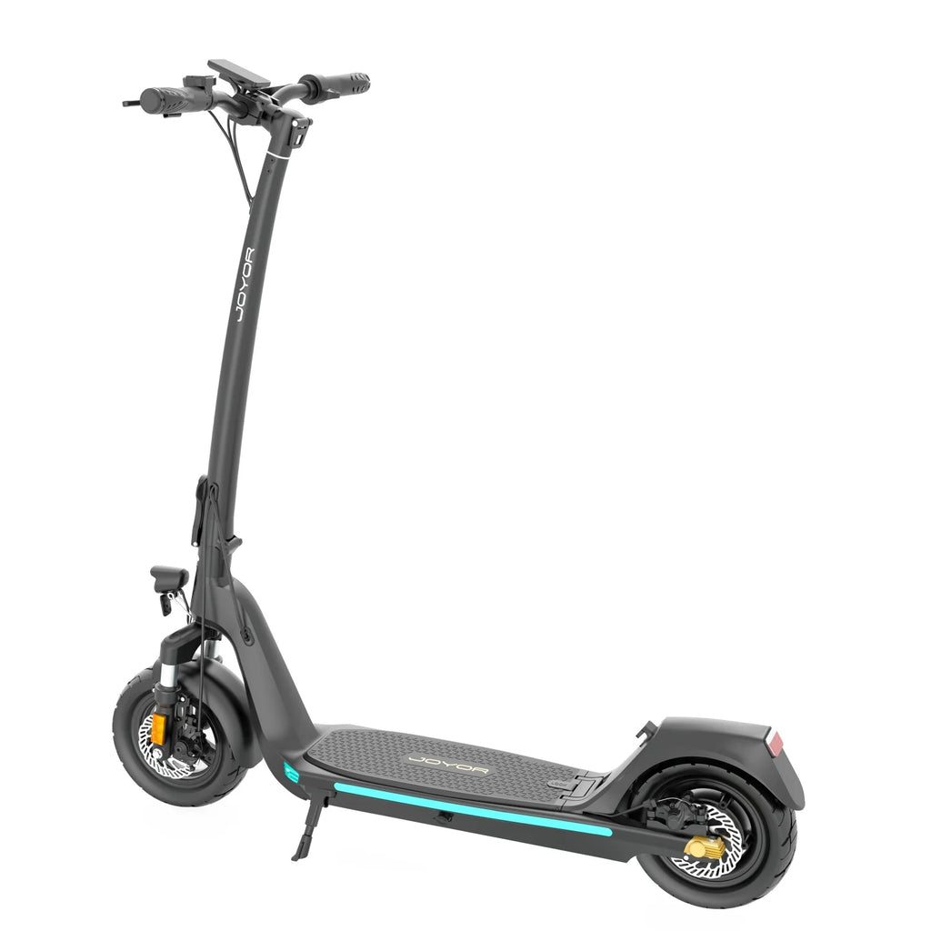 JOYOR C10 Pliable Trottinette électrique - Moteur 500W Batterie 48V10.4AH Pneus de 10 Pouces - Noir