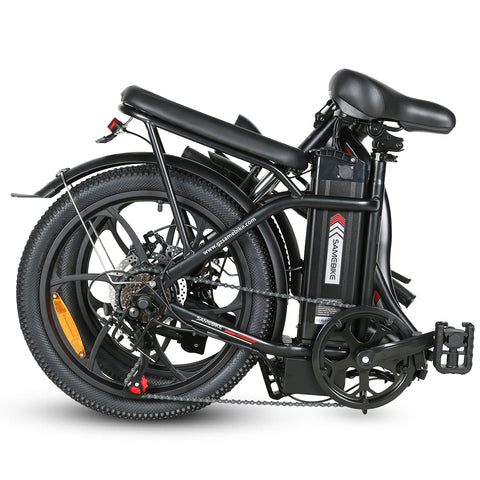 Vélo électrique SAMEBIKE CY20-IT - moteur 350W batterie 36V13AH autonomie 35KM freins à disque mécaniques - Rouge