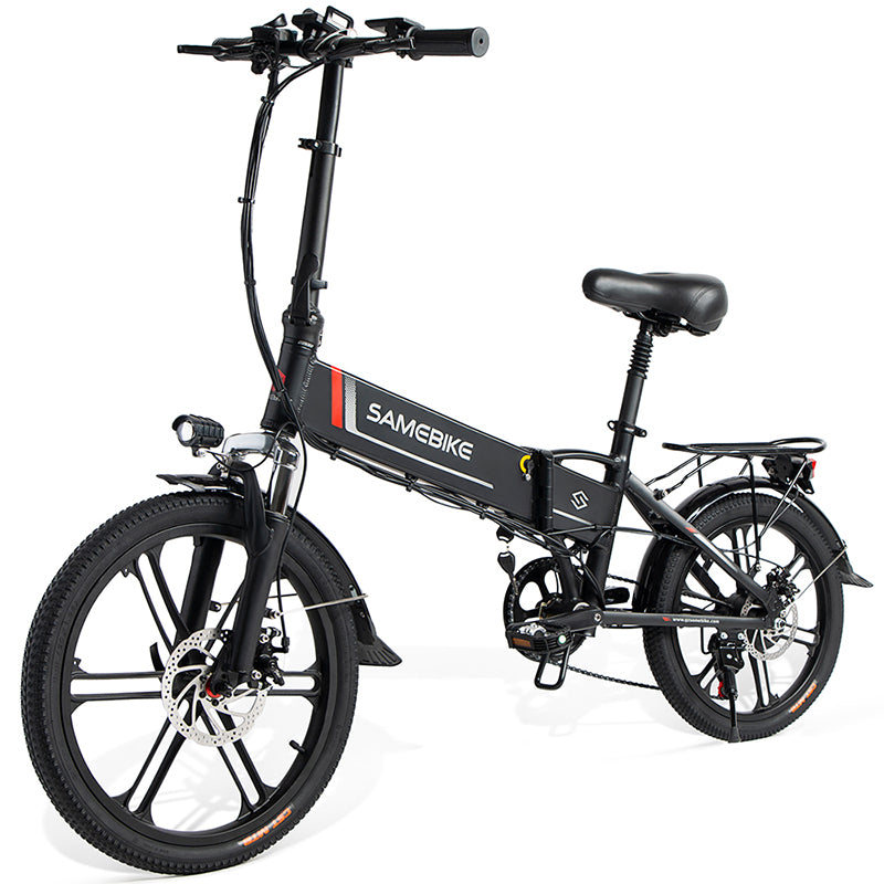 Vélo électrique SAMEBIKE 20LVXD30-II - moteur 350W batterie 48V10AH autonomie 40KM freins à disque mécaniques - Noir
