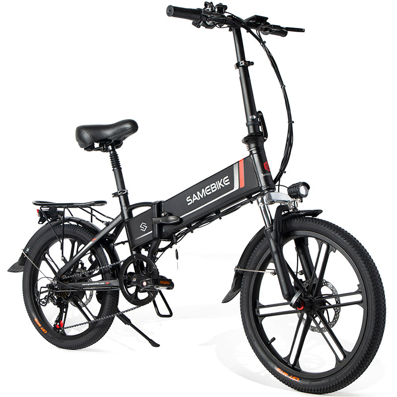 Vélo électrique SAMEBIKE 20LVXD30-II - moteur 350W batterie 48V10AH autonomie 40KM freins à disque mécaniques - Noir