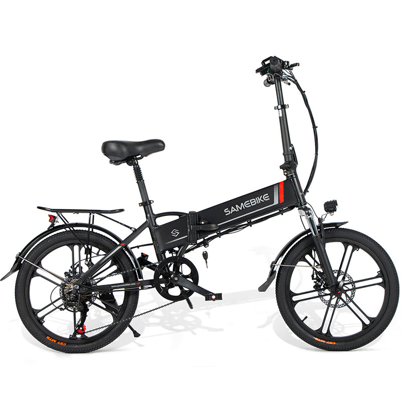 Vélo électrique SAMEBIKE 20LVXD30-II - moteur 350W batterie 48V10AH autonomie 40KM freins à disque mécaniques - Noir