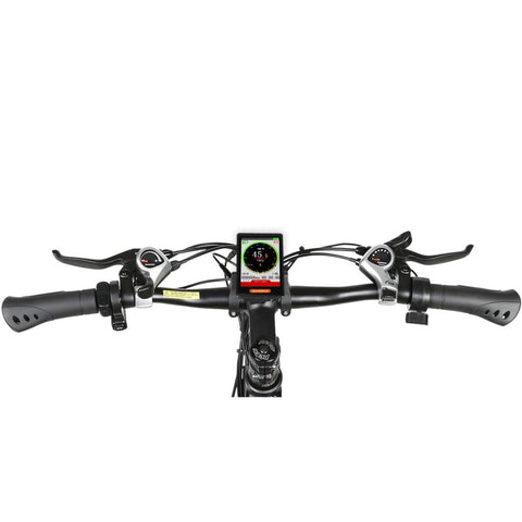 Vélo électrique SAMEBIKE LO26-II-FT - moteur 500W batterie 48V12.5AH autonomie 45KM freins à disque mécaniques - Blanc