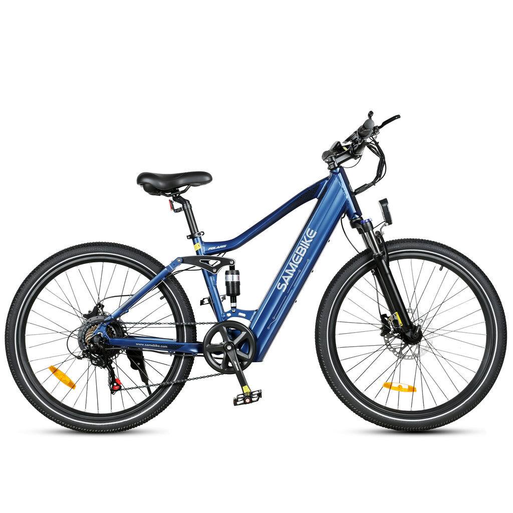 Vélo électrique SAMEBIKE XD26 - moteur 750W batterie 48V14AH autonomie 45KM freins à disque mécaniques - Bleu Royal