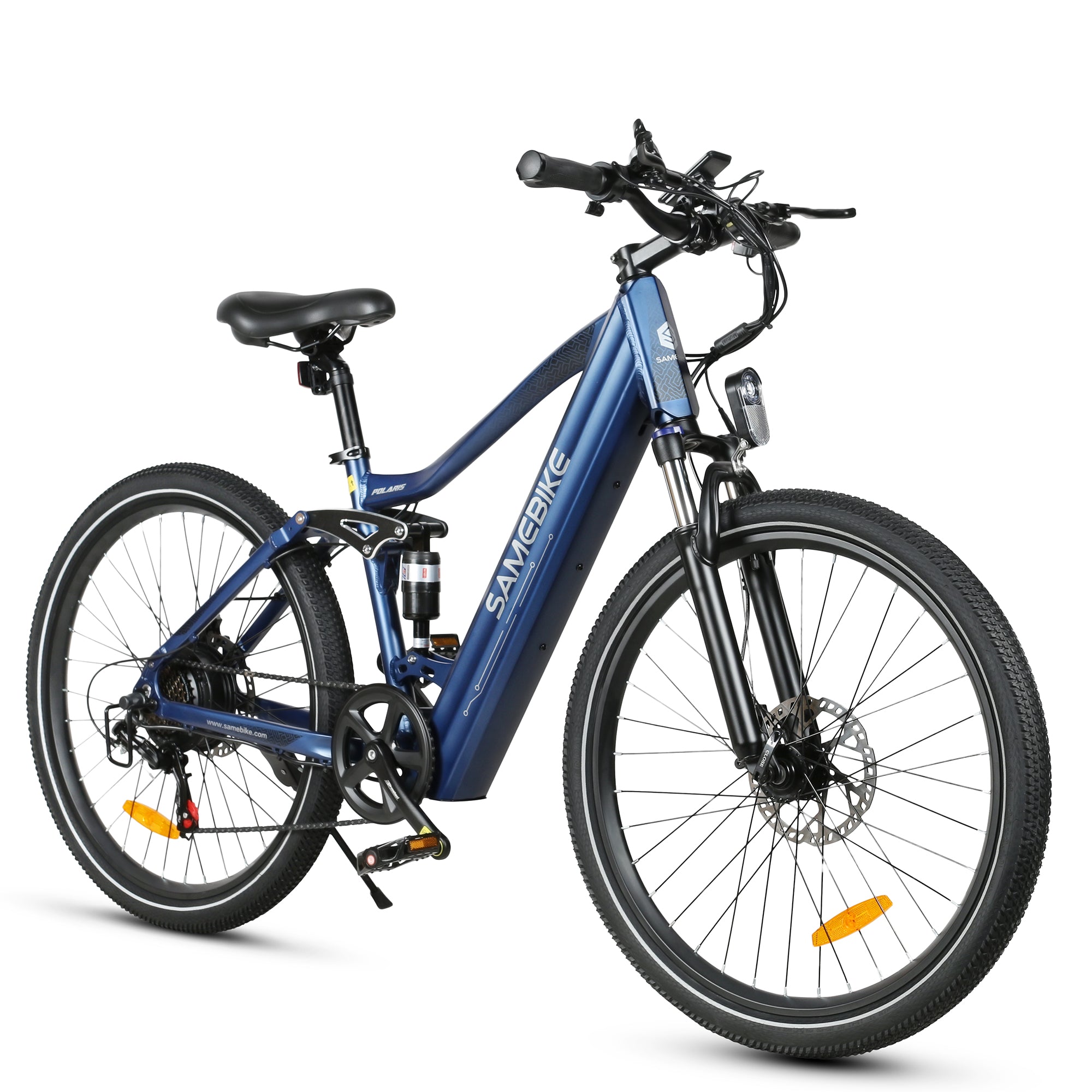 Vélo électrique SAMEBIKE XD26 - moteur 750W batterie 48V14AH autonomie 45KM freins à disque mécaniques - Bleu Royal