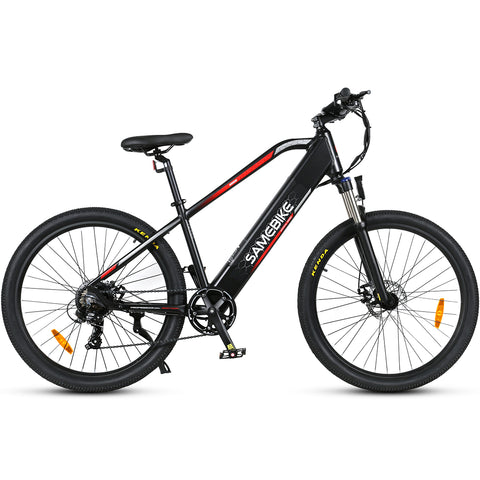 Vélo électrique SAMEBIKE MY275 FT - moteur 350W batterie 48V10.4AH autonomie 40KM freins à disque mécaniques - Noir
