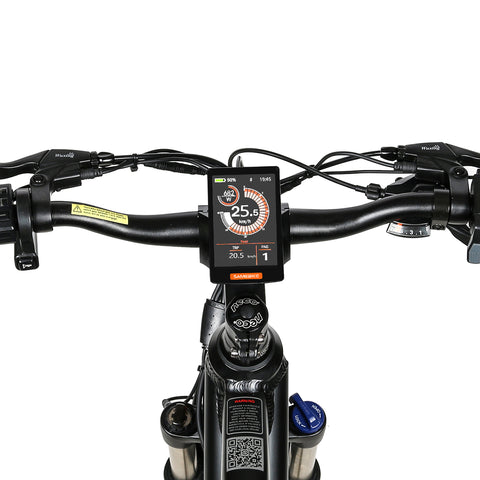 Vélo électrique SAMEBIKE MY275 FT - moteur 350W batterie 48V10.4AH autonomie 40KM freins à disque mécaniques - Noir