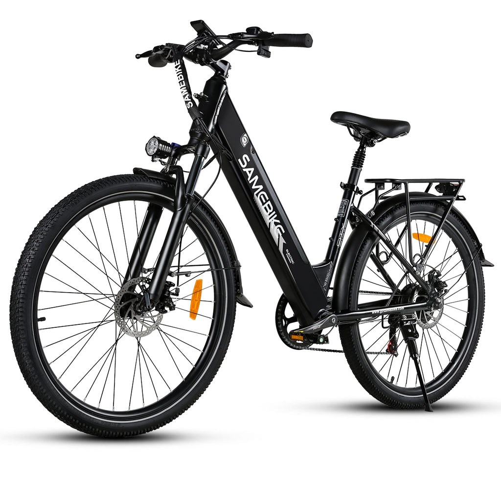 Vélo Électrique SAMEBIKE RS-A01 Pro - Moteur 350W Batterie 36V15AH Autonomie 40KM Freins à Disque Mécaniques - Noir
