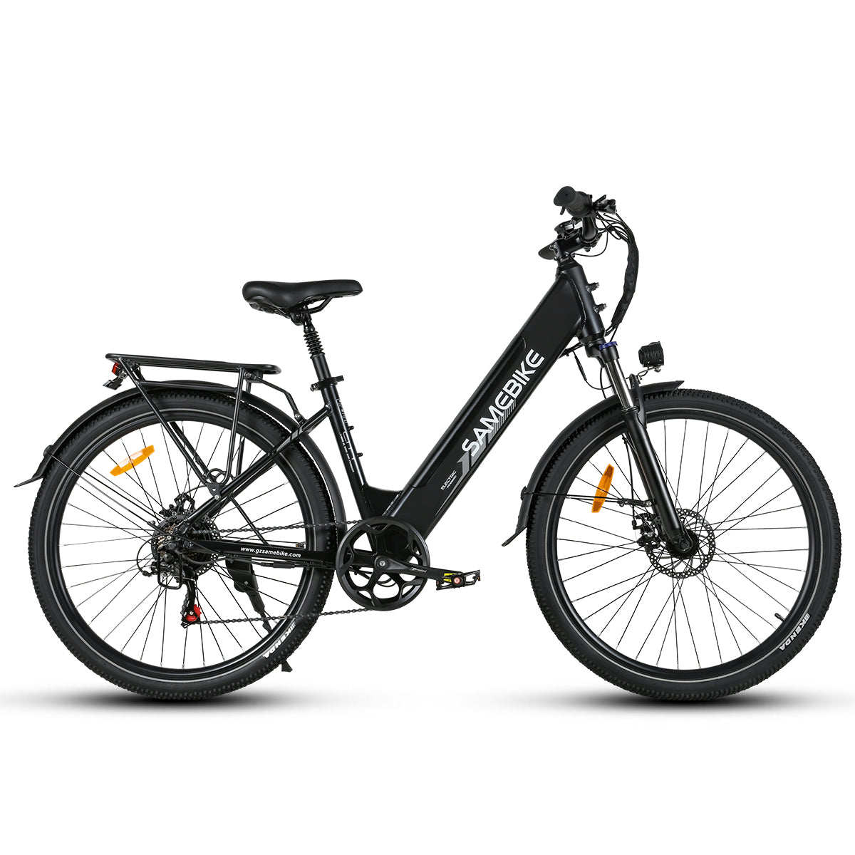 Vélo Électrique SAMEBIKE RS-A01 Pro - Moteur 350W Batterie 36V15AH Autonomie 40KM Freins à Disque Mécaniques - Noir