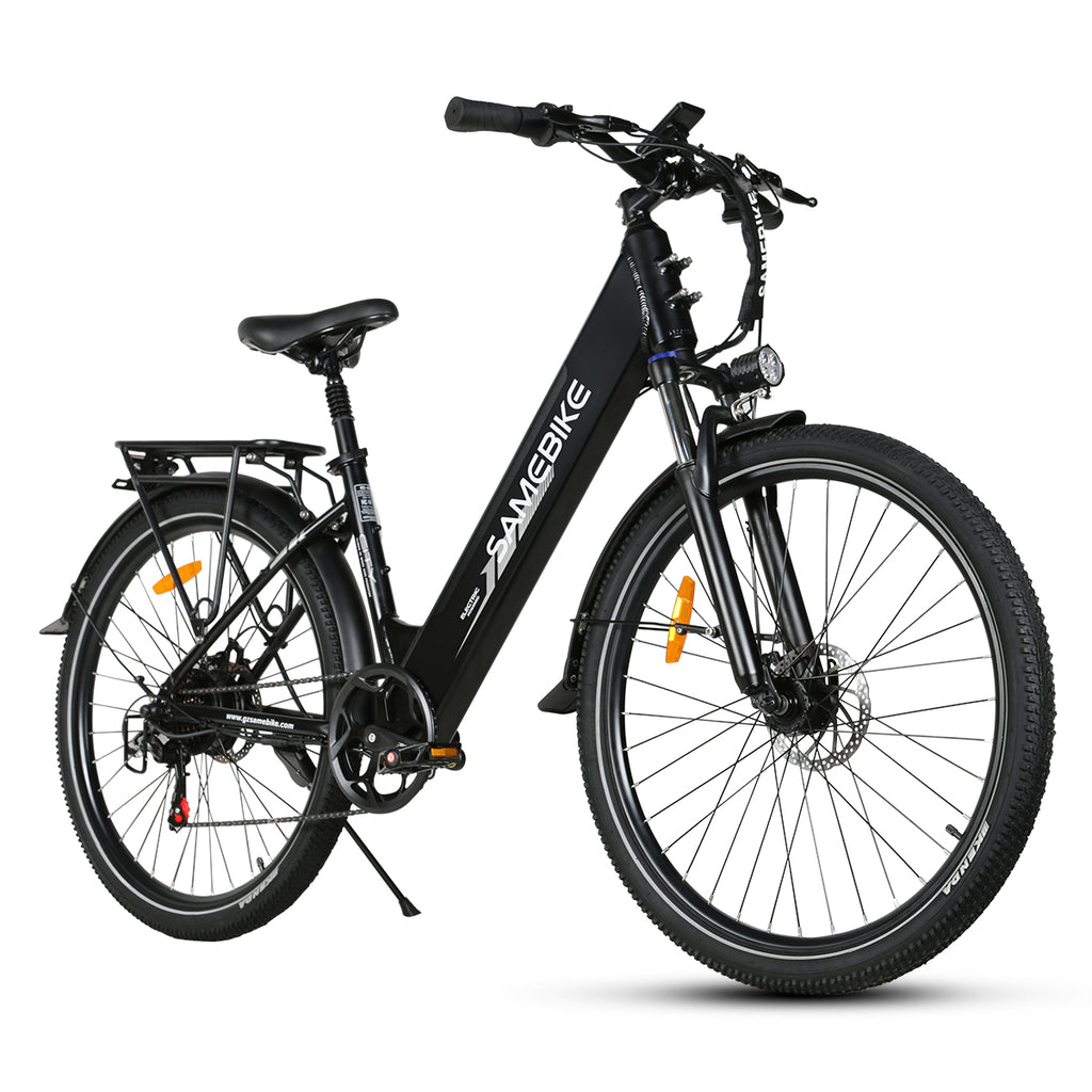 Vélo Électrique SAMEBIKE RS-A01 Pro - Moteur 350W Batterie 36V15AH Autonomie 40KM Freins à Disque Mécaniques - Noir