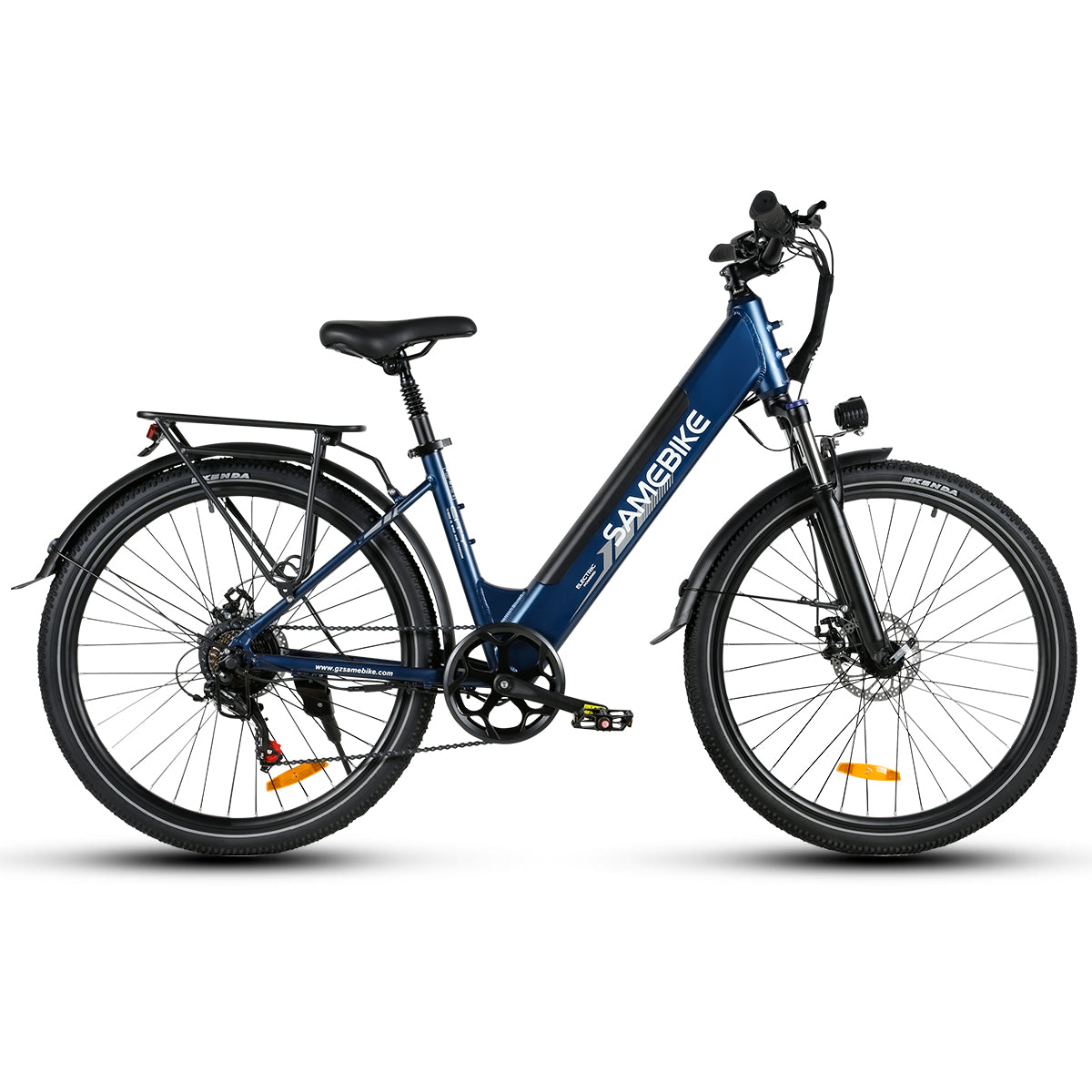Vélo Électrique SAMEBIKE RS-A01 Pro - Moteur 350W Batterie 36V15AH Autonomie 40KM Freins à Disque Mécaniques - Bleu