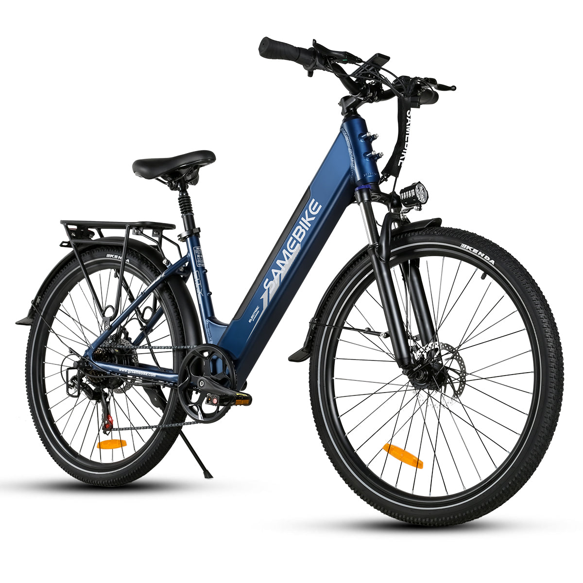 Vélo Électrique SAMEBIKE RS-A01 Pro - Moteur 350W Batterie 36V15AH Autonomie 40KM Freins à Disque Mécaniques - Bleu