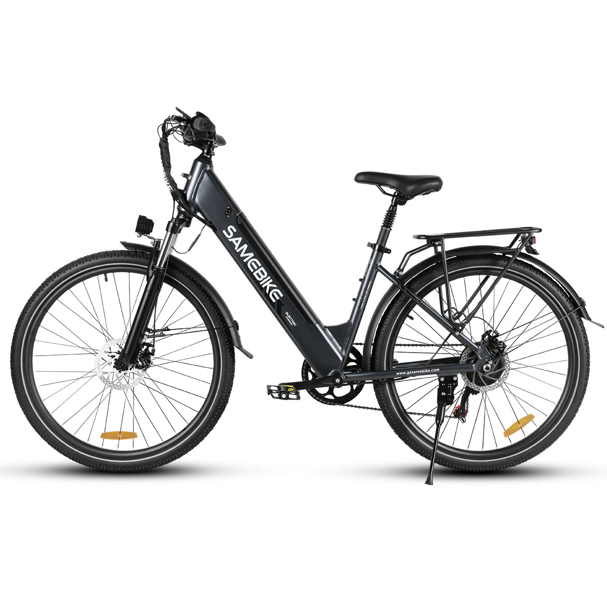 Vélo Électrique SAMEBIKE RS-A01 Pro - Moteur 350W Batterie 36V15AH Autonomie 40KM Freins à Disque Mécaniques - Gris