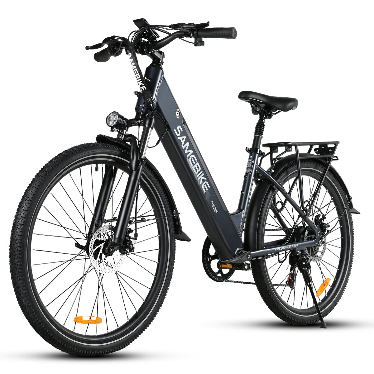 Vélo Électrique SAMEBIKE RS-A01 Pro - Moteur 350W Batterie 36V15AH Autonomie 40KM Freins à Disque Mécaniques - Gris