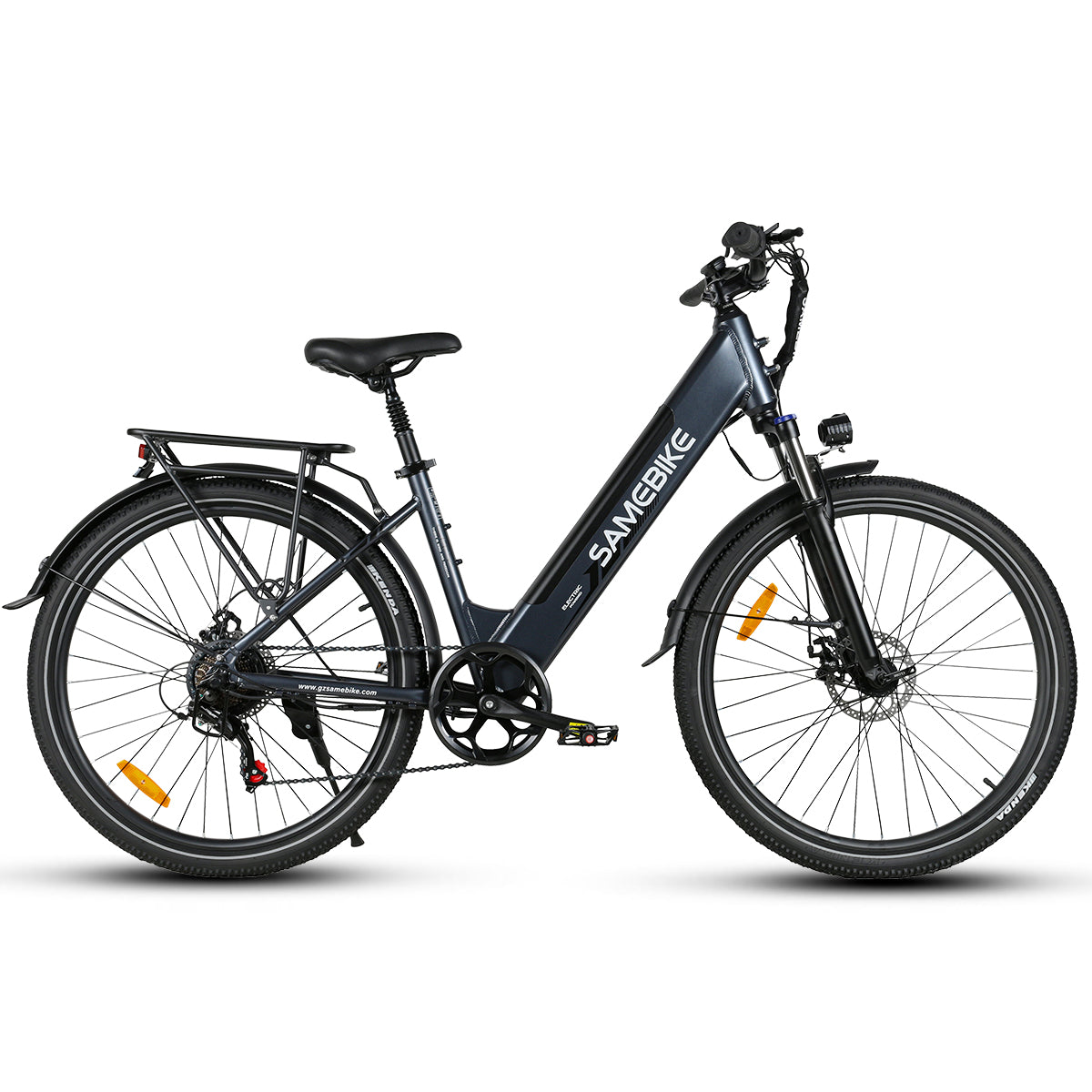 Vélo Électrique SAMEBIKE RS-A01 Pro - Moteur 350W Batterie 36V15AH Autonomie 40KM Freins à Disque Mécaniques - Gris