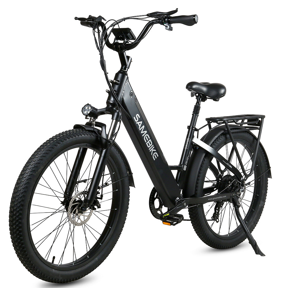 Vélo Électrique SAMEBIKE RS-A01 - Moteur 500W Batterie 48V14AH Autonomie 50KM Freins à Disque Mécaniques - Noir