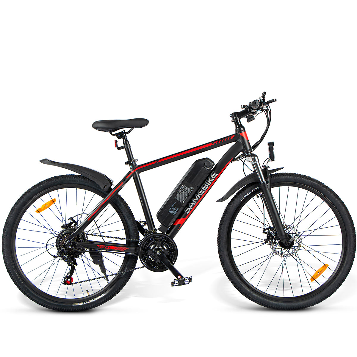 Vélo Électrique SAMEBIKE SY26 FT - Moteur 350W Batterie 36V10AH Autonomie 35KM Freins à Disque Mécaniques - Noir