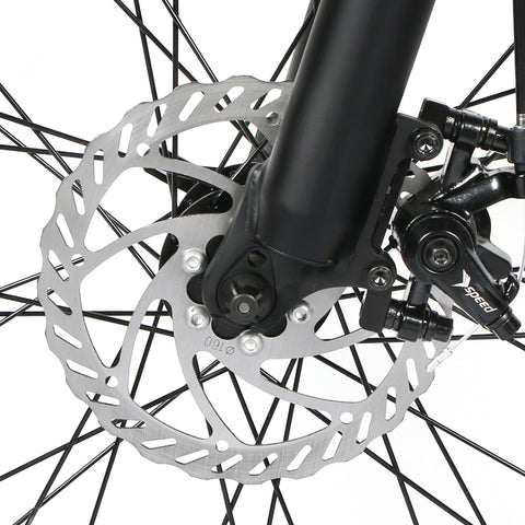 Vélo Électrique SAMEBIKE SY26 FT - Moteur 350W Batterie 36V10AH Autonomie 35KM Freins à Disque Mécaniques - Blanc