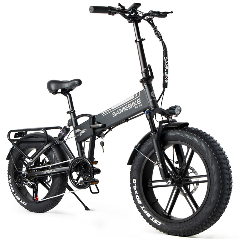 Vélo Électrique SAMEBIKE XWLX09 IT - Moteur 500W Batterie 48V10AH Autonomie 40KM Freins à Disque Mécaniques - Noir