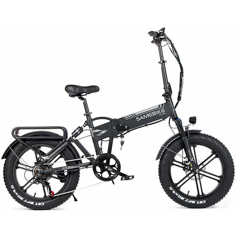 Vélo Électrique SAMEBIKE XWLX09 IT - Moteur 500W Batterie 48V10AH Autonomie 40KM Freins à Disque Mécaniques - Noir