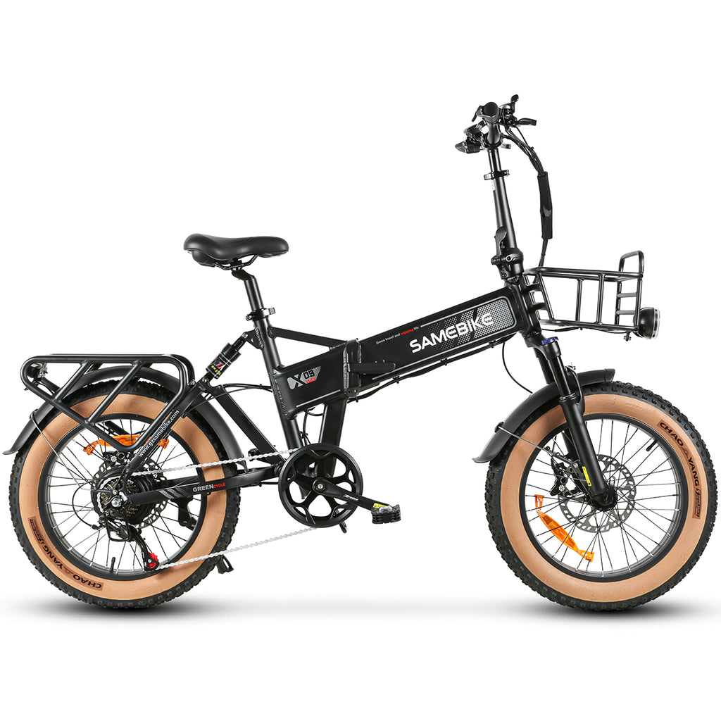 SAMEBIKE XWLX09-II Vélo électrique - moteur 1000W batterie 48V15AH autonomie 65KM frein à disque hydraulique - Noir
