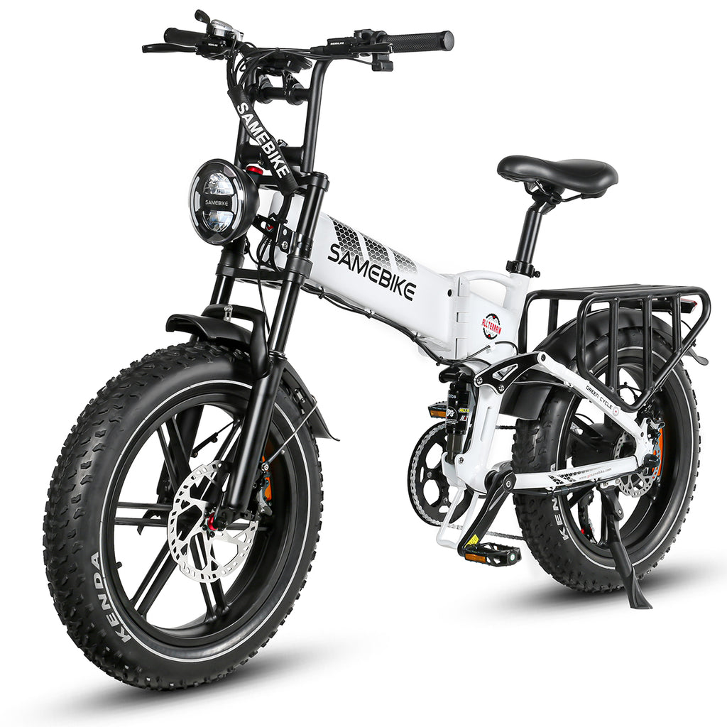 Vélo électrique SAMEBIKE RS-A02 - moteur 750W batterie 48V17AH autonomie 55KM frein à disque hydraulique - Blanc