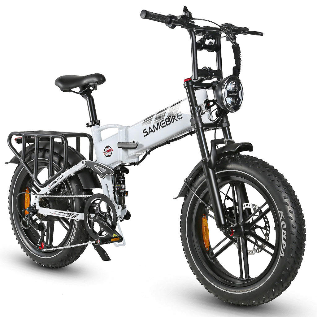 Vélo électrique SAMEBIKE RS-A02 - moteur 750W batterie 48V17AH autonomie 55KM frein à disque hydraulique - Blanc