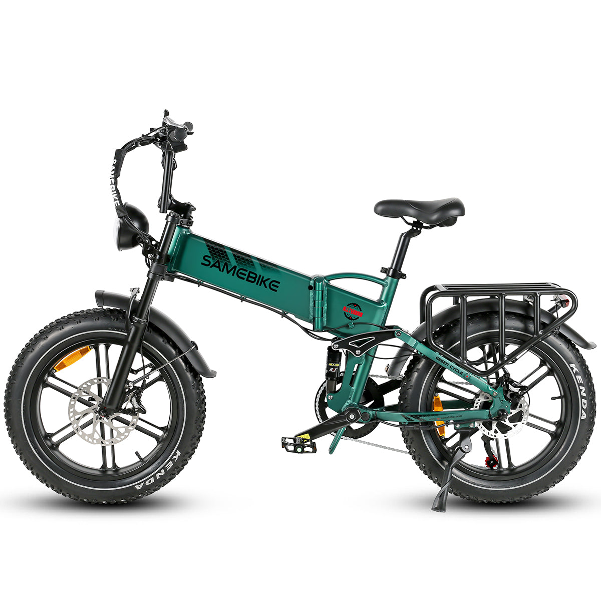 Vélo électrique SAMEBIKE RS-A02 - moteur 750W batterie 48V17AH autonomie 55KM frein à disque hydraulique - Vert