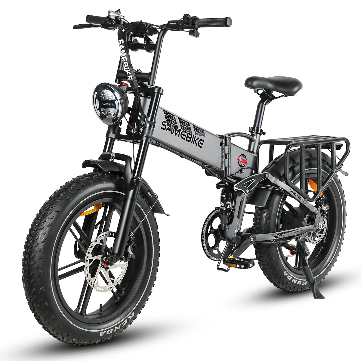 Vélo électrique SAMEBIKE RS-A02 - moteur 750W batterie 48V17AH autonomie 55KM frein à disque hydraulique - Gris
