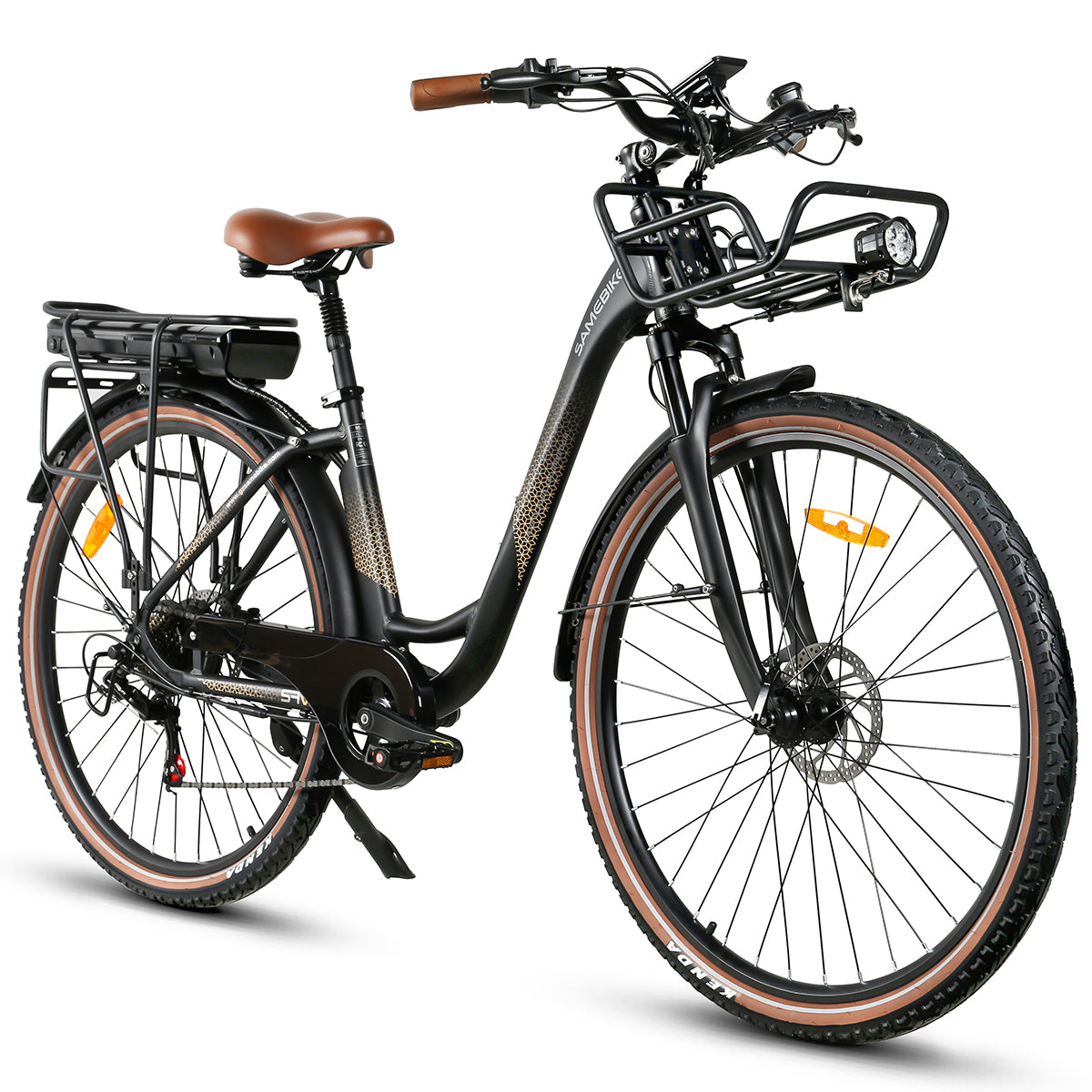 Vélo électrique SAMEBIKE RS-A07 - moteur 500W batterie 36V13Ah autonomie 40KM frein à disque mécaniques - Noir
