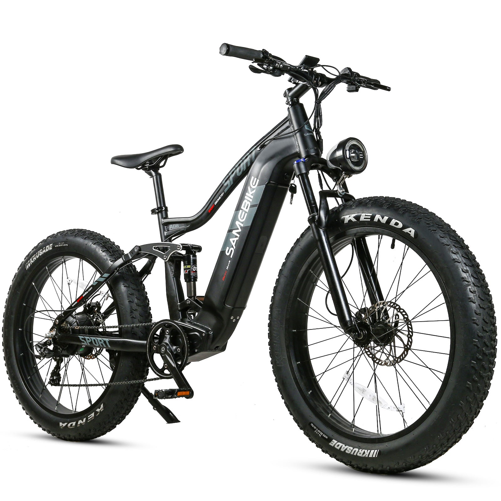 Vélo électrique SAMEBIKE RS-A08 - moteur 750W batterie 48V17AH autonomie 65KM frein à disque hydraulique - Noir