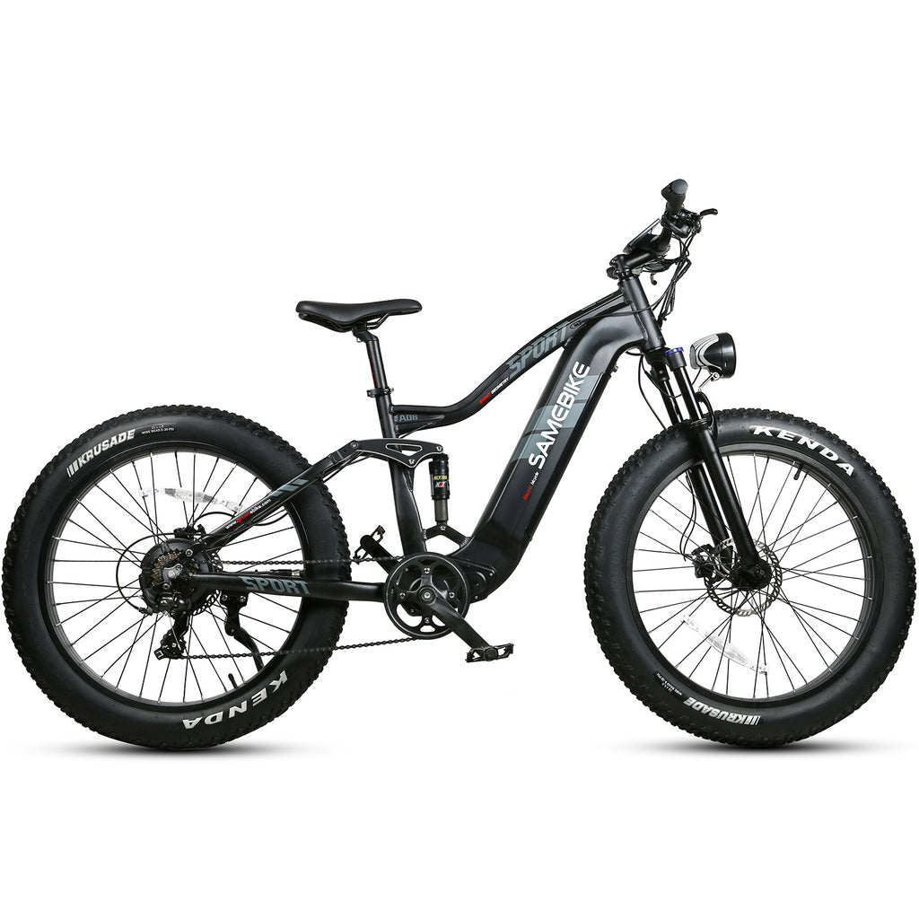 Vélo électrique SAMEBIKE RS-A08 - moteur 750W batterie 48V17AH autonomie 65KM frein à disque hydraulique - Noir