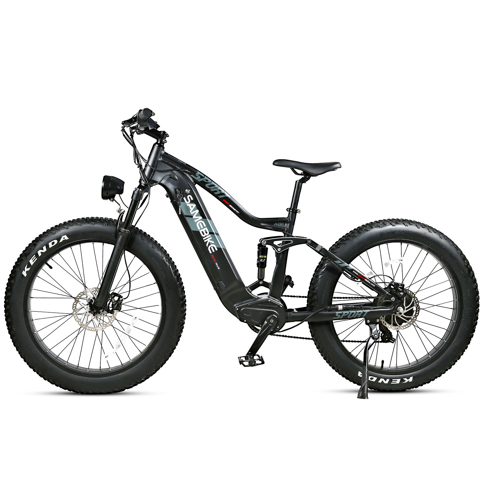 Vélo électrique SAMEBIKE RS-A08 - moteur 750W batterie 48V17AH autonomie 65KM frein à disque hydraulique - Noir