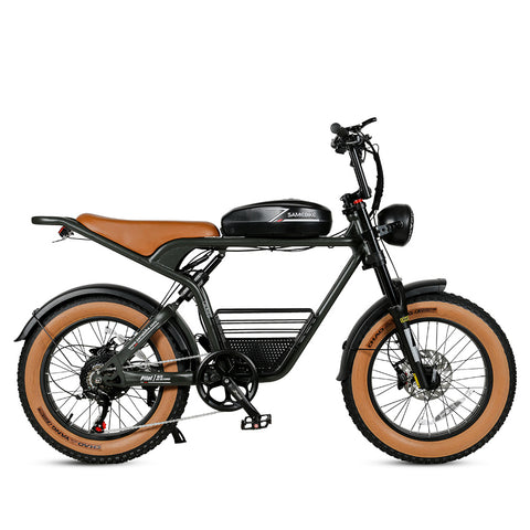 SAMEBIKE M20-I Vélo électrique - moteur 1200W batterie 48V18AH autonomie 65KM frein à disque hydraulique - Vert