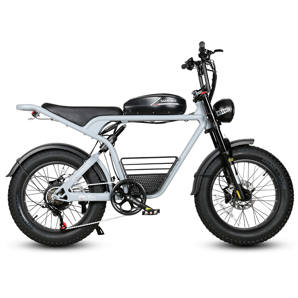 SAMEBIKE M20-I Vélo électrique - moteur 1200W batterie 48V18AH autonomie 65KM frein à disque hydraulique - Bleu