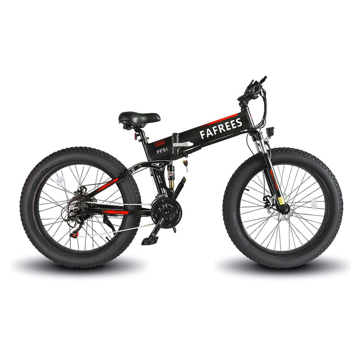 Vélo Électrique FAFREES FF91 | 1000W Batterie 480WH Autonomie 40KM | Noir