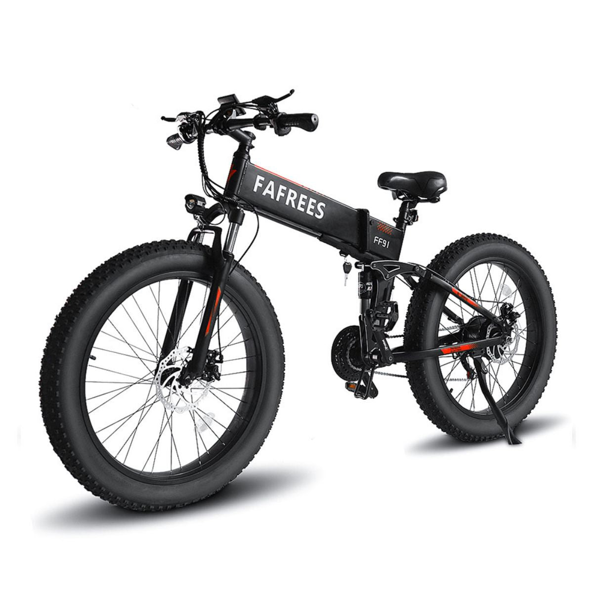 Vélo Électrique FAFREES FF91 | 1000W Batterie 480WH Autonomie 40KM | Noir