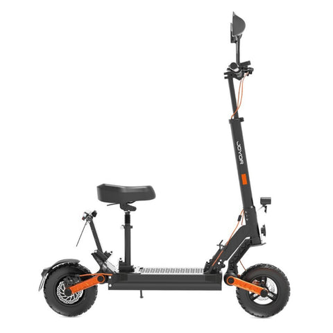 Moto Électrique JOYOR S8E - Moteur 800W Batterie 48V26AH Pneus 10 Pouces Freins à Disque COC Certificate Support Licence - Noir