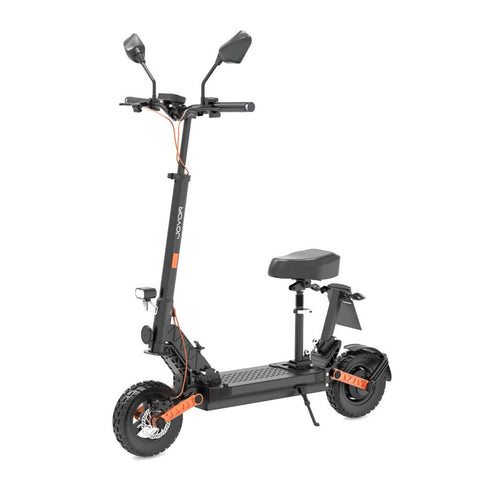 Moto Électrique JOYOR S8E - Moteur 800W Batterie 48V26AH Pneus 10 Pouces Freins à Disque COC Certificate Support Licence - Noir