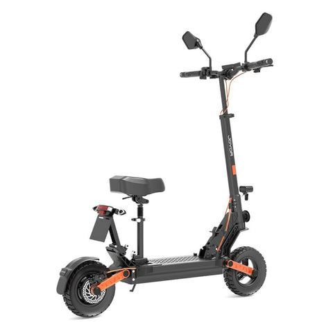 Moto Électrique JOYOR S8E - Moteur 800W Batterie 48V26AH Pneus 10 Pouces Freins à Disque COC Certificate Support Licence - Noir