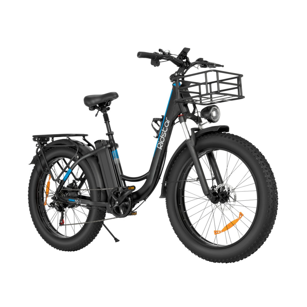 Vélo Électrique Ridstar MN26 - Moteur 750W Batterie 48V20Ah Pneus 26" Freins à Disque Mécaniques - Noir