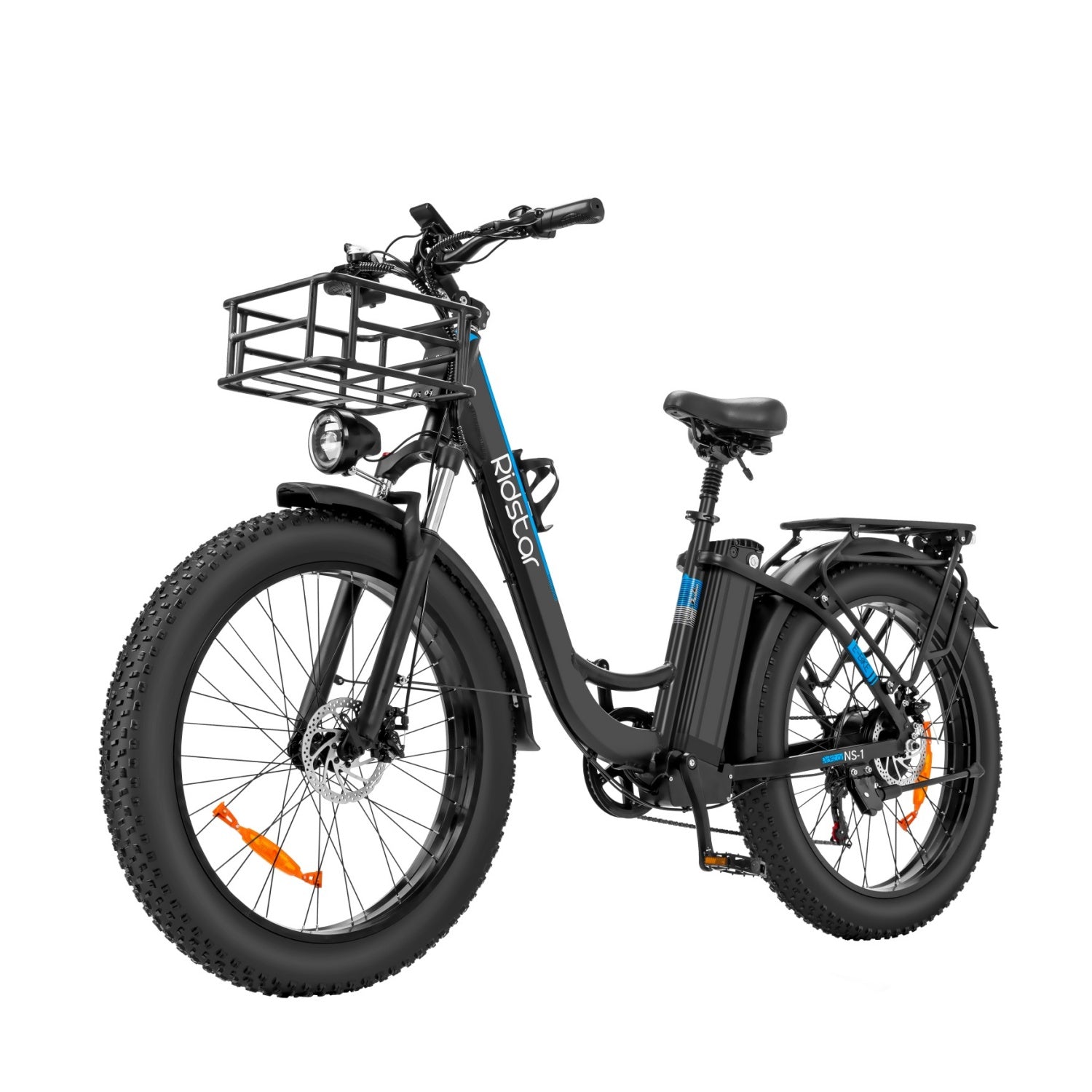 Vélo Électrique Ridstar MN26 - Moteur 750W Batterie 48V20Ah Pneus 26" Freins à Disque Mécaniques - Noir