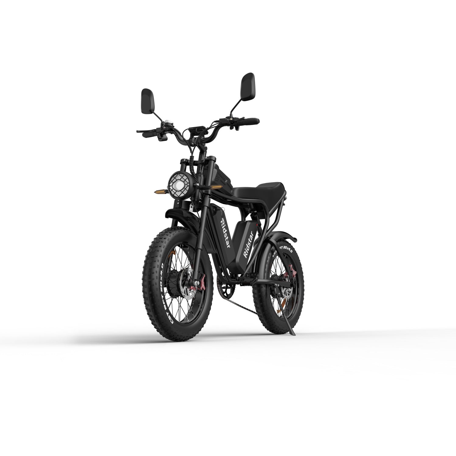 Vélo Électrique Ridstar Q20 - Dual Moteurs 750W*2 Dual Batteries 48V20Ah*2 Pneus 20" Freins à Disque Hydrauliques - Noir